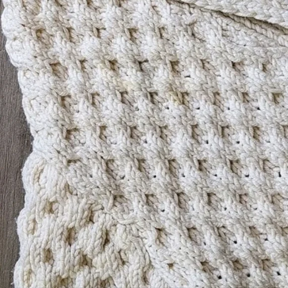 S-L Rare Kim Haller Heavy Knit Merino Wool Blend Open Front Cardigan MSRP $600 - Picture 15 of 16